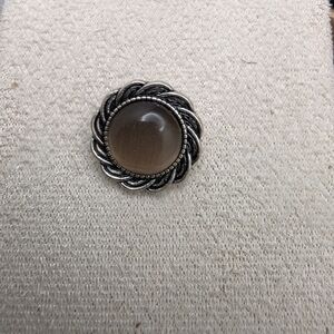 Snap Silver and Brown Button (1925)